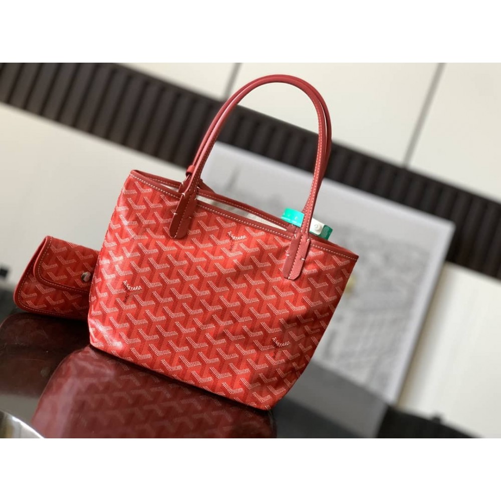 Goyard Saint Louis Mini Bag Red LDBS247816