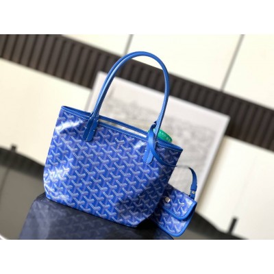 Goyard Saint Louis Mini Bag Sky Blue LDBS247817