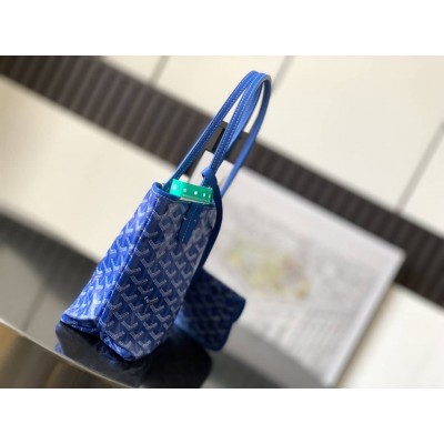 Goyard Saint Louis Mini Bag Sky Blue LDBS247817