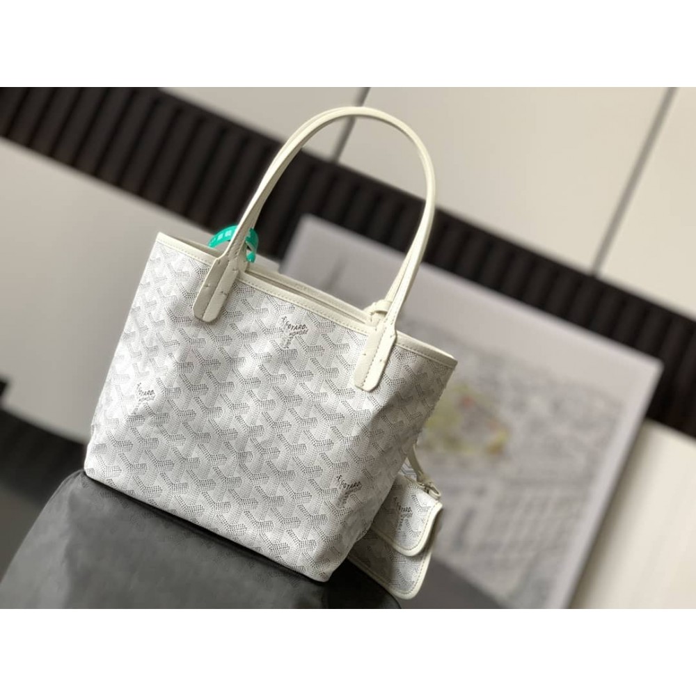 Goyard Saint Louis Mini Bag White LDBS247818