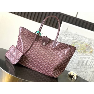 Goyard Saint Louis PM Bag Burgundy LDBS247908