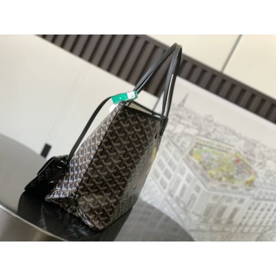 Goyard Saint Louis PM Bag French Bulldog Black LDBS247909