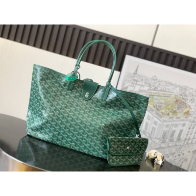 Goyard Saint Louis PM Bag Green LDBS247911