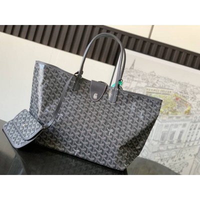 Goyard Saint Louis PM Bag Grey LDBS247912