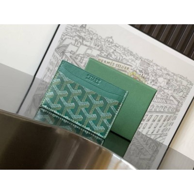 Goyard Saint-Sulpice Card Wallet Green LDBS248163