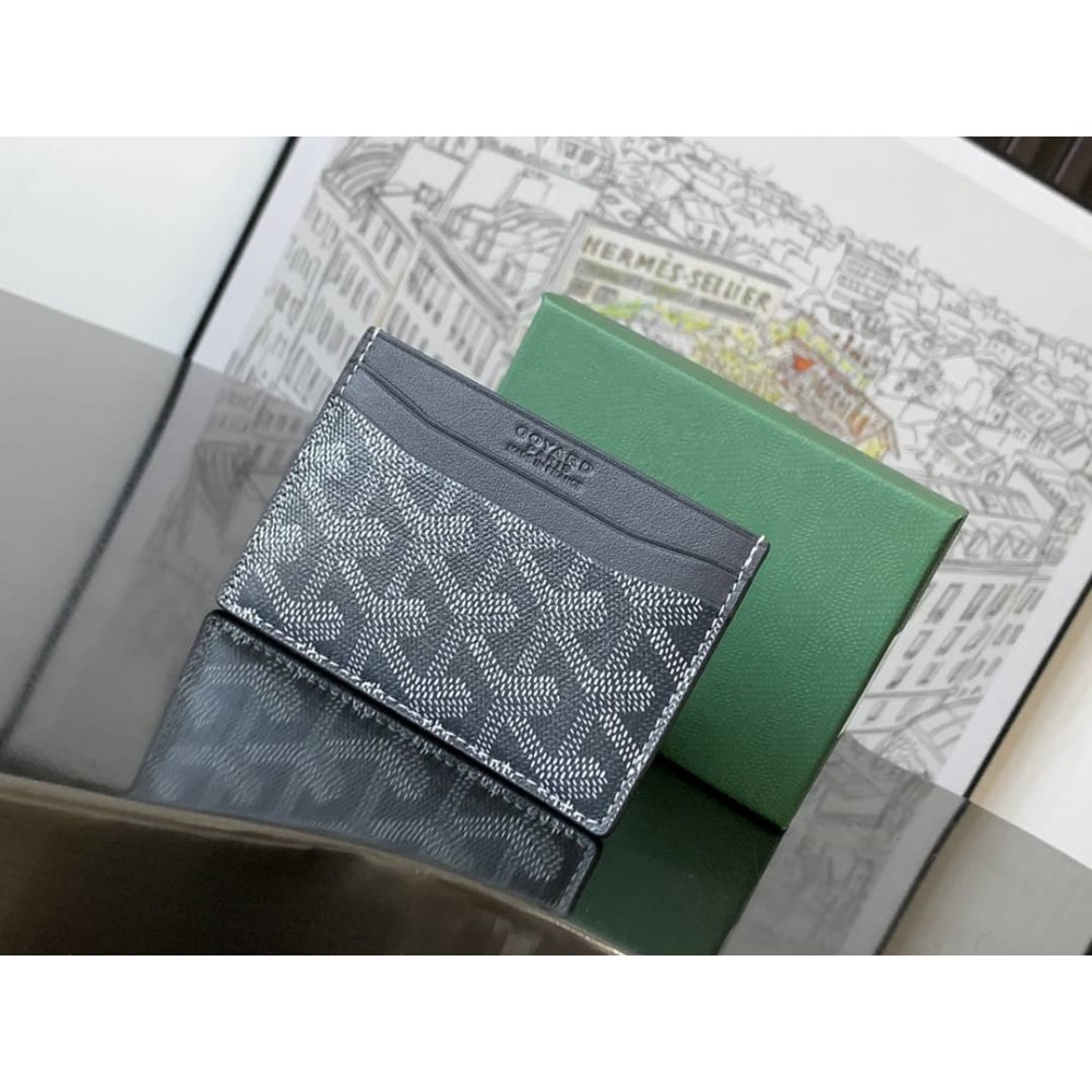 Goyard Saint-Sulpice Card Wallet Grey LDBS248164