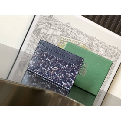 Goyard Saint-Sulpice Card Wallet Nave Blue LDBS248165