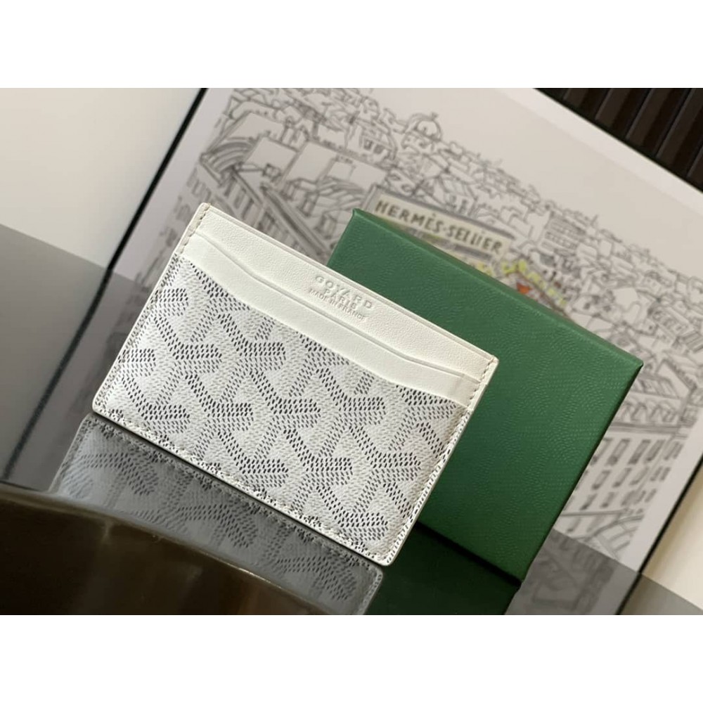 Goyard Saint-Sulpice Card Wallet White LDBS248169