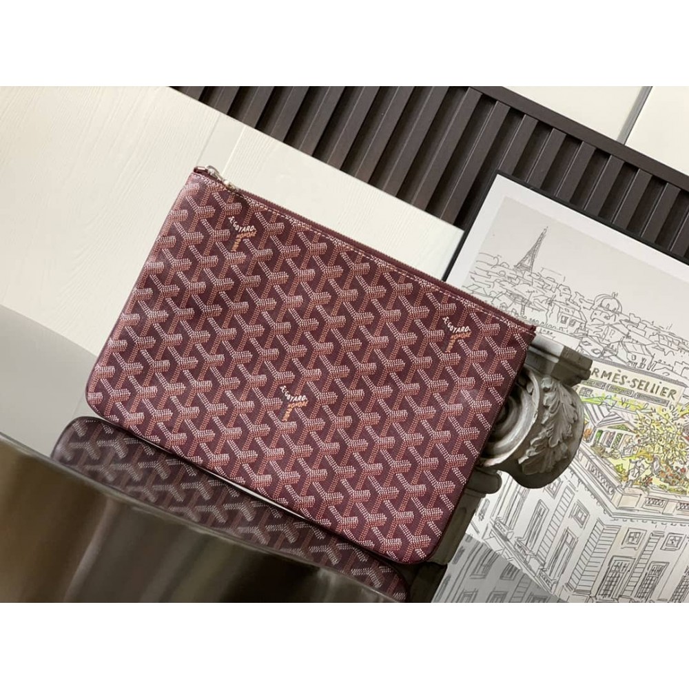 Goyard Senat MM Pouch Burgundy LDBS247873