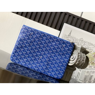 Goyard Senat MM Pouch Sky Blue LDBS247878