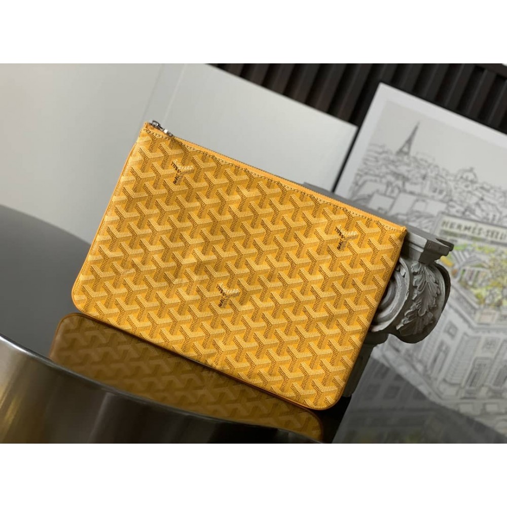 Goyard Senat MM Pouch Yellow LDBS247880