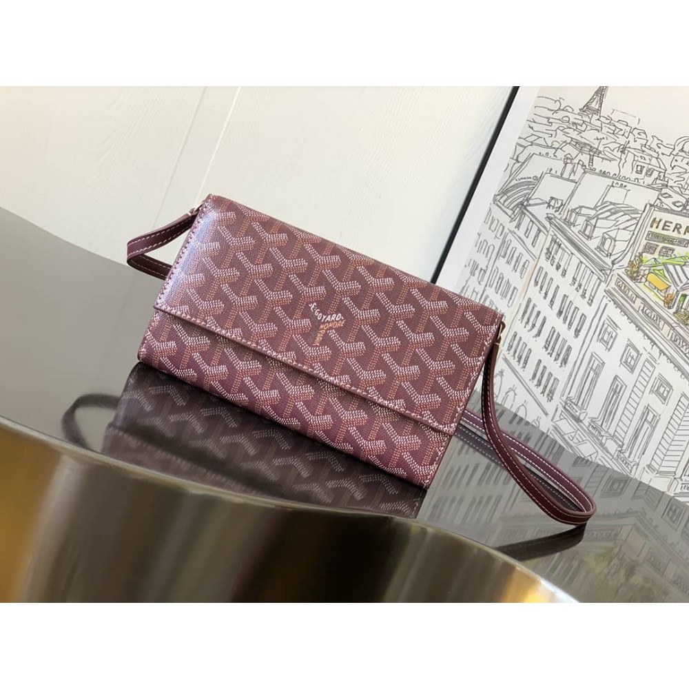 Goyard Varenne Continental Wallet Burgundy LDBS248173