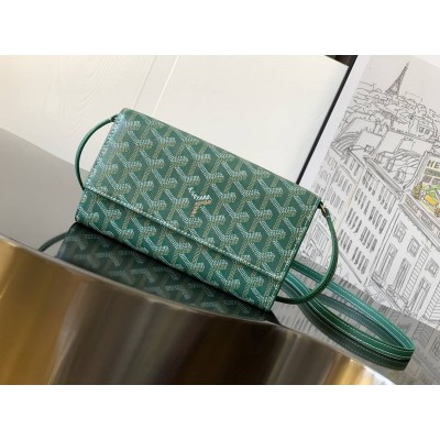 Goyard Varenne Continental Wallet Green LDBS248174