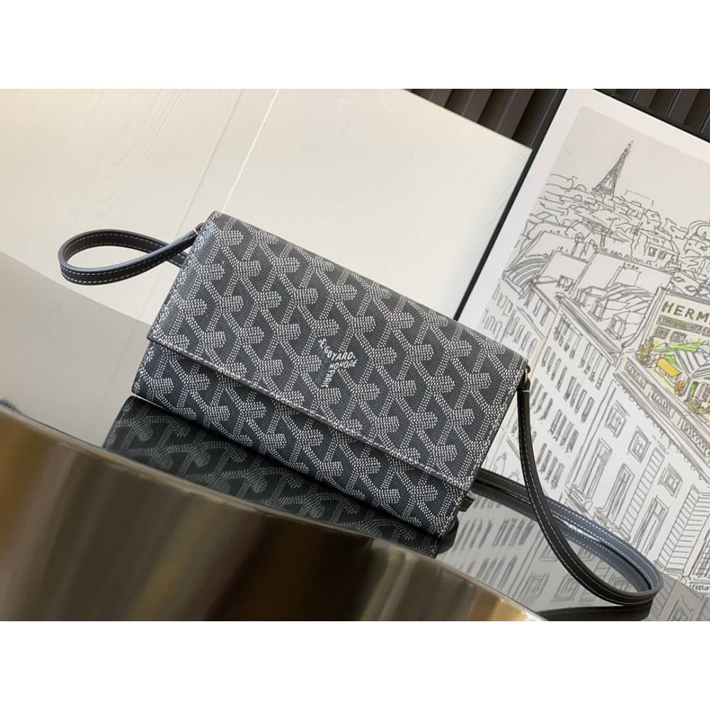 Goyard Varenne Continental Wallet Grey LDBS248175