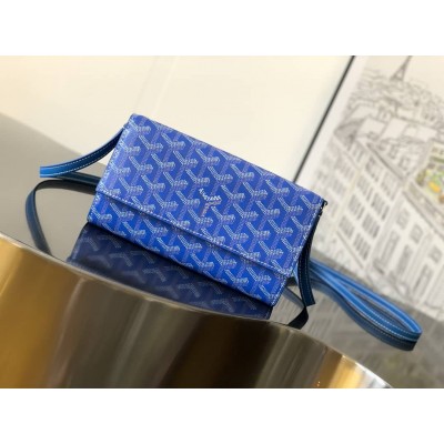 Goyard Varenne Continental Wallet Sky Blue LDBS248177