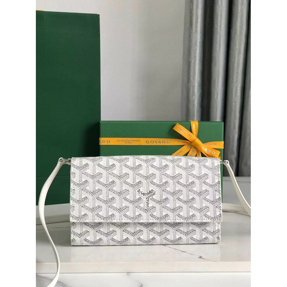 Goyard Varenne Continental Wallet White LDBS248178