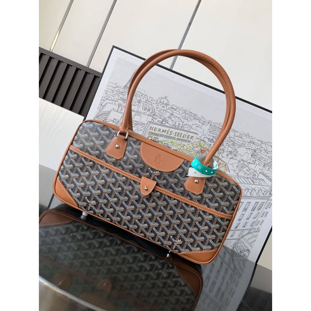 Goyard Vintage Bag Black & Tan LDBS248097