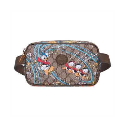 Disney x Gucci Donald Duck Print Belt Bag 602695 LDBS16242