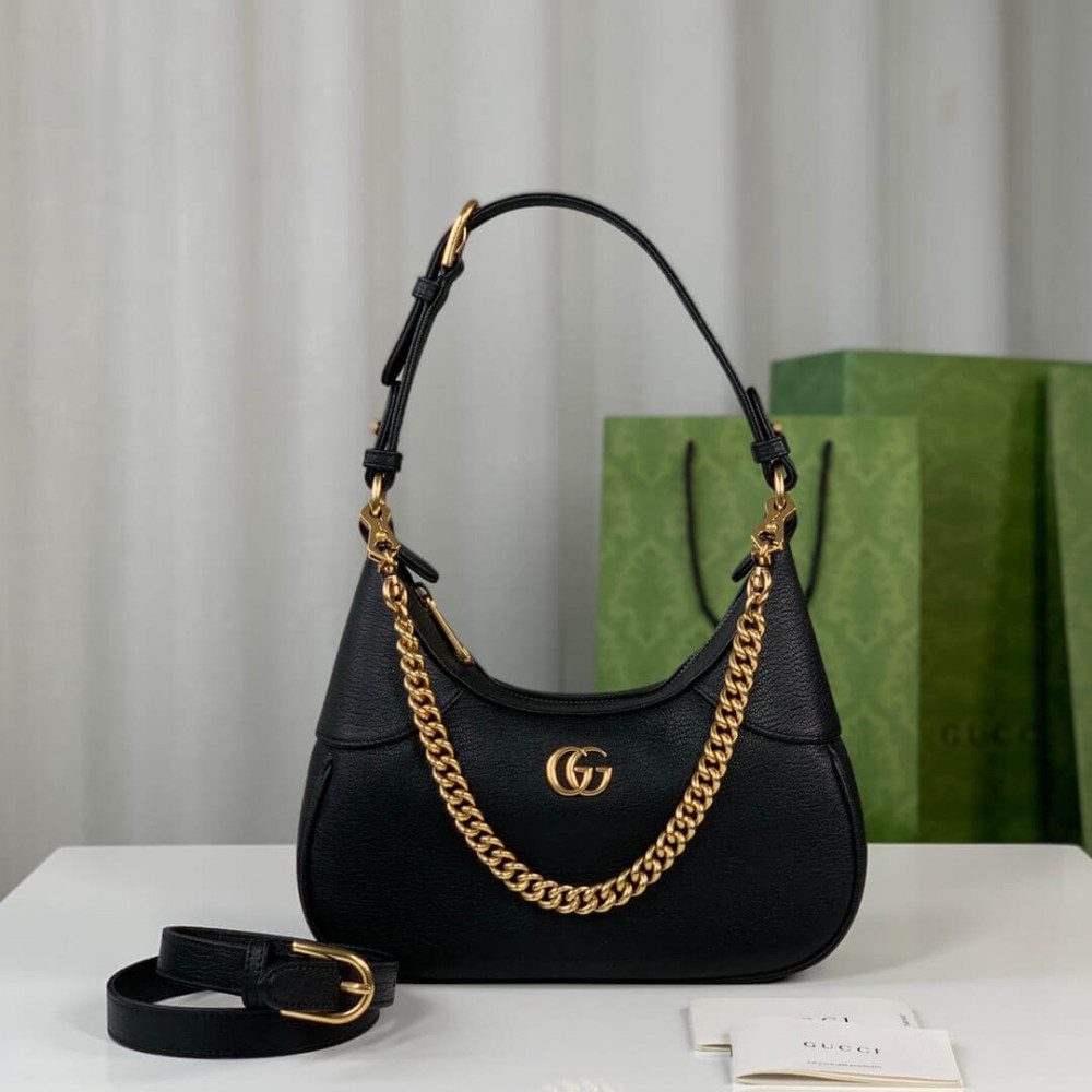 Gucci Aphrodite Small Shoulder Bag Black 735106 LDBS16533