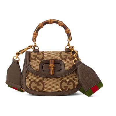 Gucci Bamboo 1947 Jumbo GG Mini Bag 686864 LDBS16256