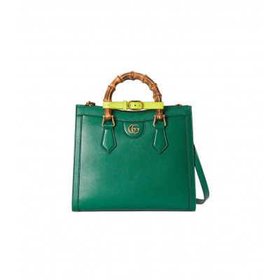 Gucci Diana Small Tote Bag Green 660195 LDBS16576