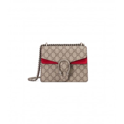 Gucci Dionysus GG Supreme Mini Bag Red 421970 LDBS16206