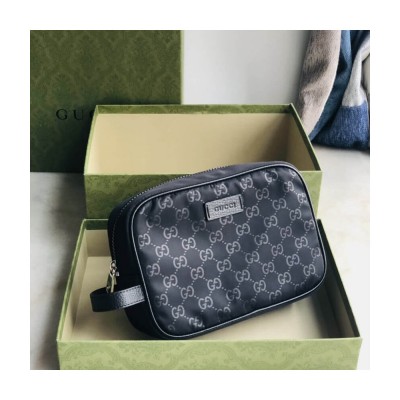 Gucci GG Guccissima Nylon Toiletry Bag 510338 LDBS16528