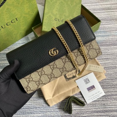 Gucci GG Marmont Chain Wallet 546585 LDBS16624