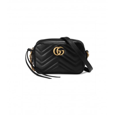 Gucci GG Marmont Matelasse Mini Bag Black 448065 LDBS16374