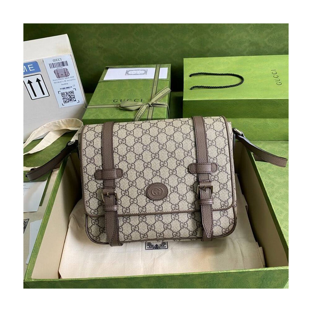 Gucci GG Messenger Bag in Brown 658542 LDBS16419