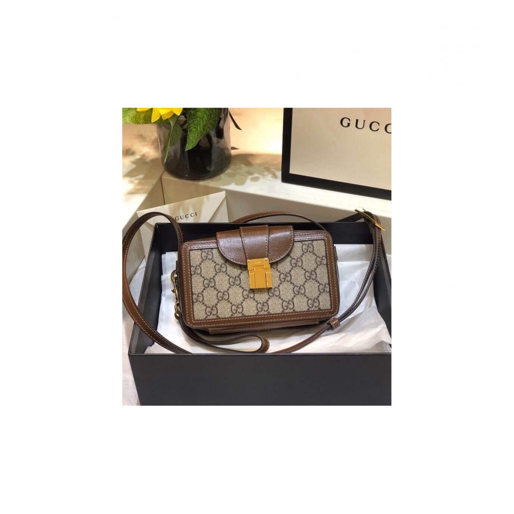 Gucci GG Mini Bag With Clasp Closure 614368 LDBS16427