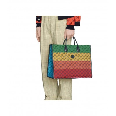 Gucci GG Multicolour Large Tote Bag 659980 LDBS16586