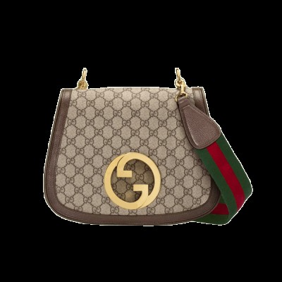 Gucci GG Supreme Blondie Medium Shoulder Bag 699210 LDBS16546