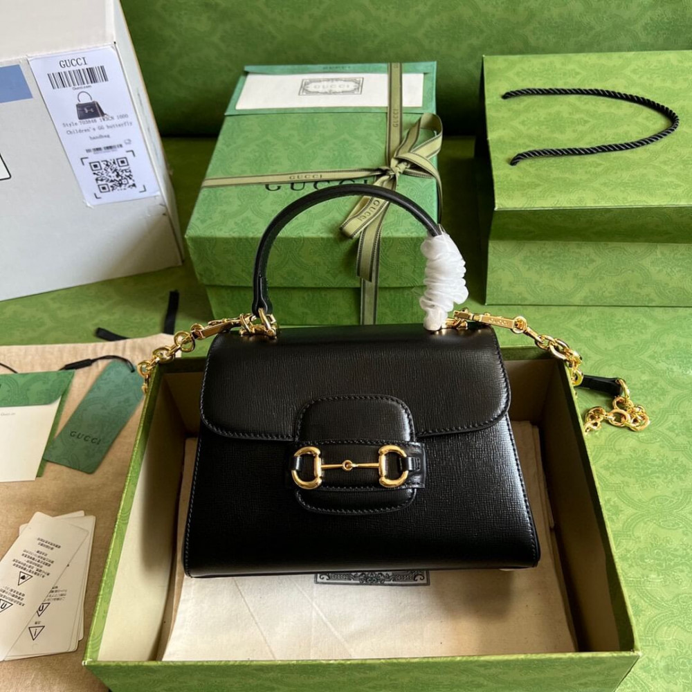 Gucci Horsebit 1955 Leather Top Handle Bag 703848 LDBS16285