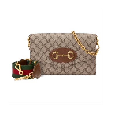 Gucci Horsebit 1955 Small Bag In GG Supreme 677286 LDBS16312