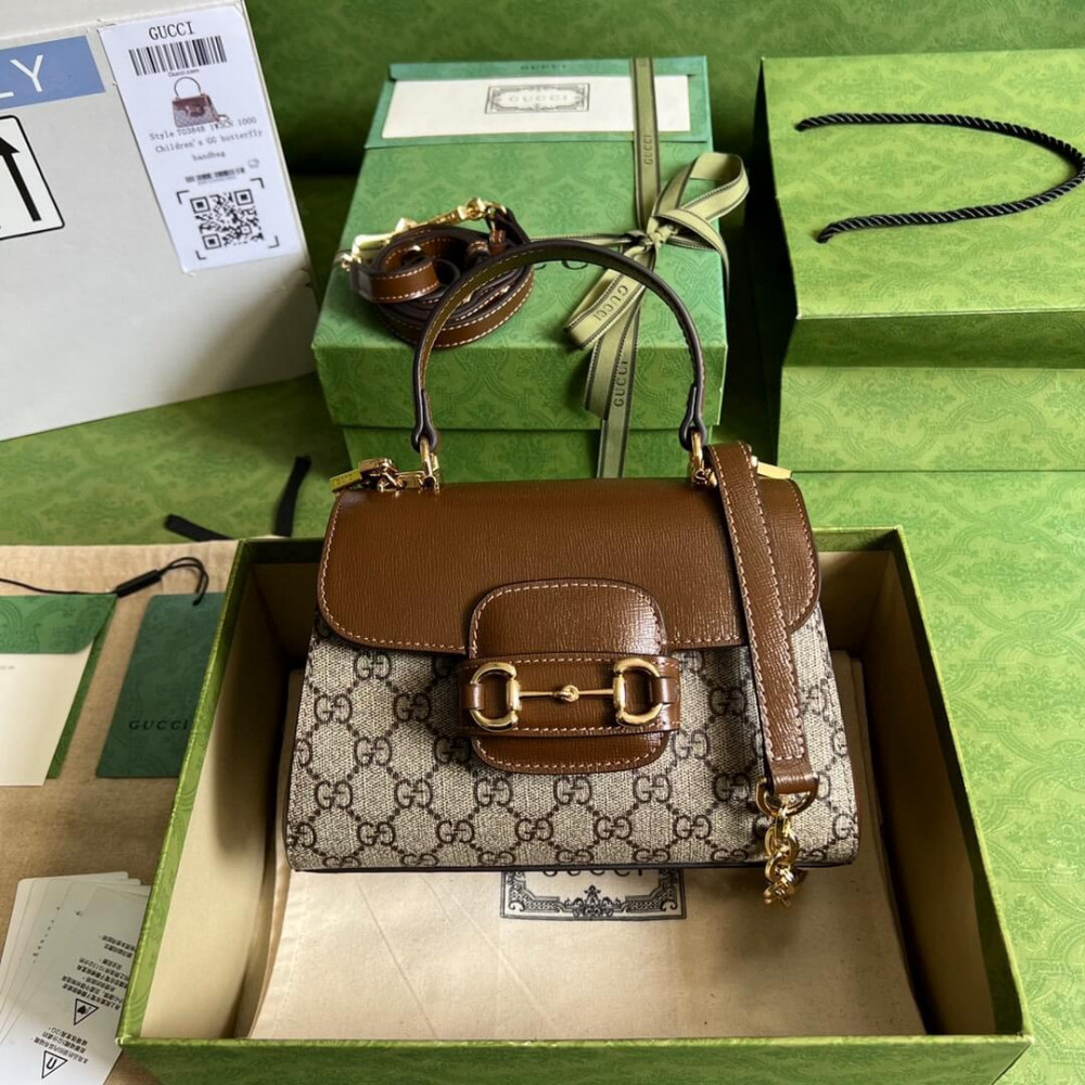 Gucci Horsebit 1955 Top Handle Bag 703848 LDBS16328