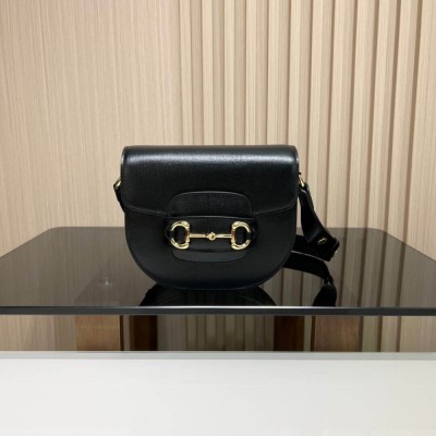 Gucci Leather Horsebit 1955 Mini Rounded Bag 760191 LDBS16330