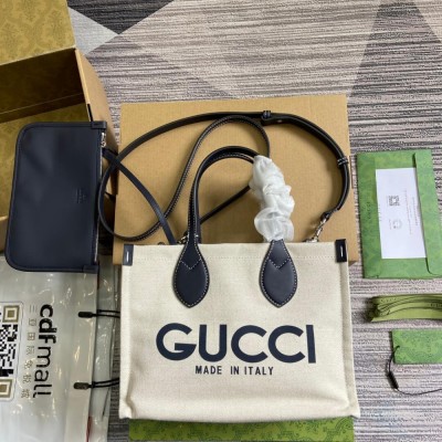 Gucci Mini Tote Bag With Gucci Print 772144 LDBS16595