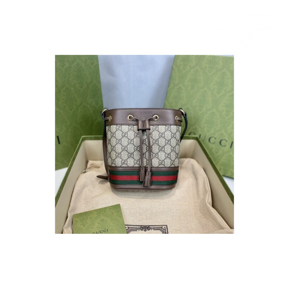 Gucci Ophidia Mini GG Bucket Bag 550620 LDBS16483