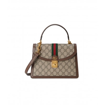 Gucci Ophidia Small Top Handle Bag With Web 651055 LDBS16497