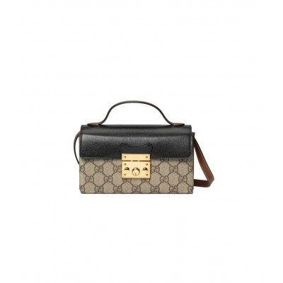 Gucci Padlock Mini Bag Black 652683 LDBS16513