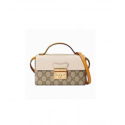 Gucci Padlock Mini Bag White 652683 LDBS16515