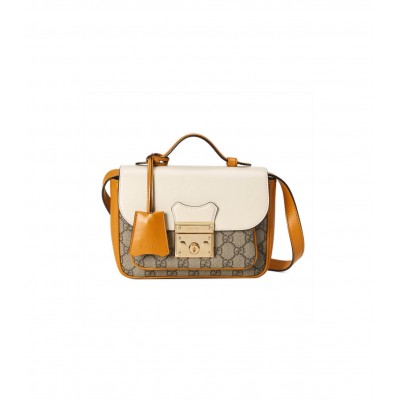 Gucci Padlock Mini Bag White 658487 LDBS16516