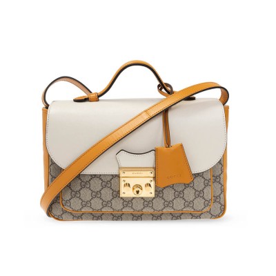 Gucci Padlock Small Shoulder Bag White 644527 LDBS16527