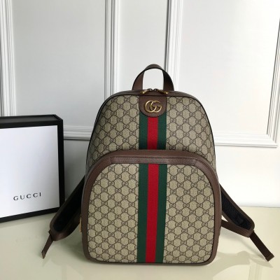 Gucci Ophidia Medium Backpack in GG Supreme Canvas