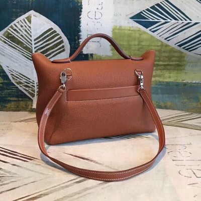 Hermes 24/24 29 Bag In Brown Clemence Calfskin LDBS241401