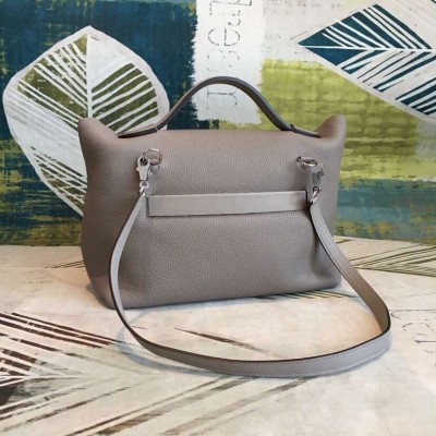 Hermes 24/24 29 Bag In Gris Asphalt Clemence Calfskin LDBS241404