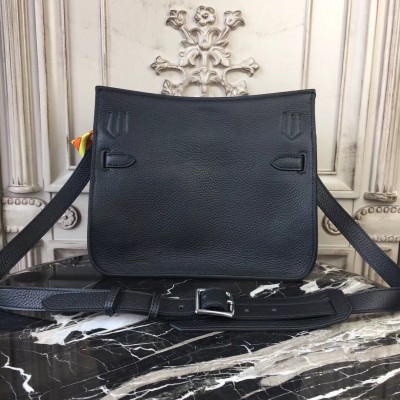 Hermes Black Clemence Jypsiere 28cm Bag LDBS241712