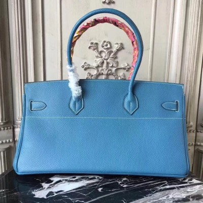 Hermes Blue JPG Birkin 42cm Shoulder Bag LDBS241817