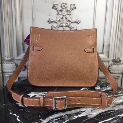 Hermes Brown Clemence Jypsiere 28cm Bag LDBS241890